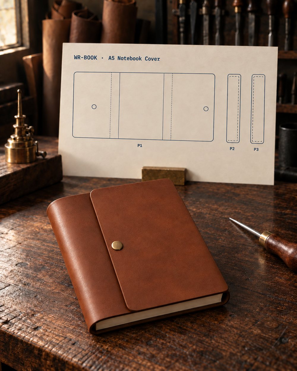 A5 Notebook Cover